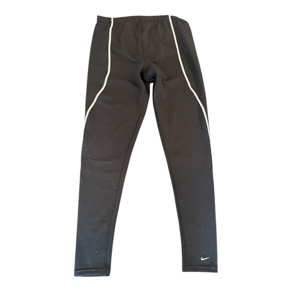 Nike Sphere Dry Running Pants Black Contrast Stitching Size M NWT - Picture 1 of 4